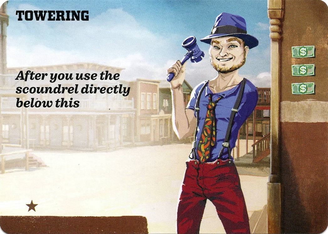 3000 Scoundrels: Towering Promo Card