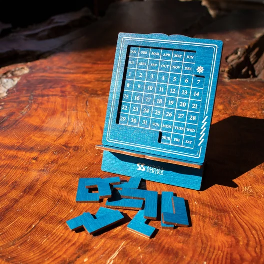 Strata Strike - Wooden Daily Calendar Puzzle