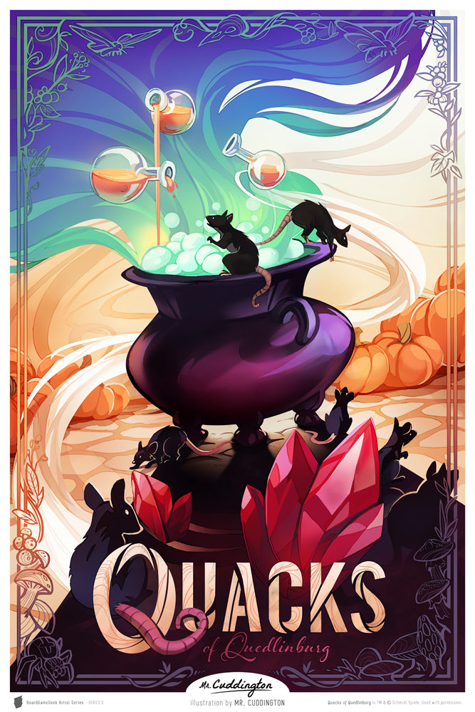 BoardGameGeek Artist Series: Series 6 - Quacks of Quedlinburg