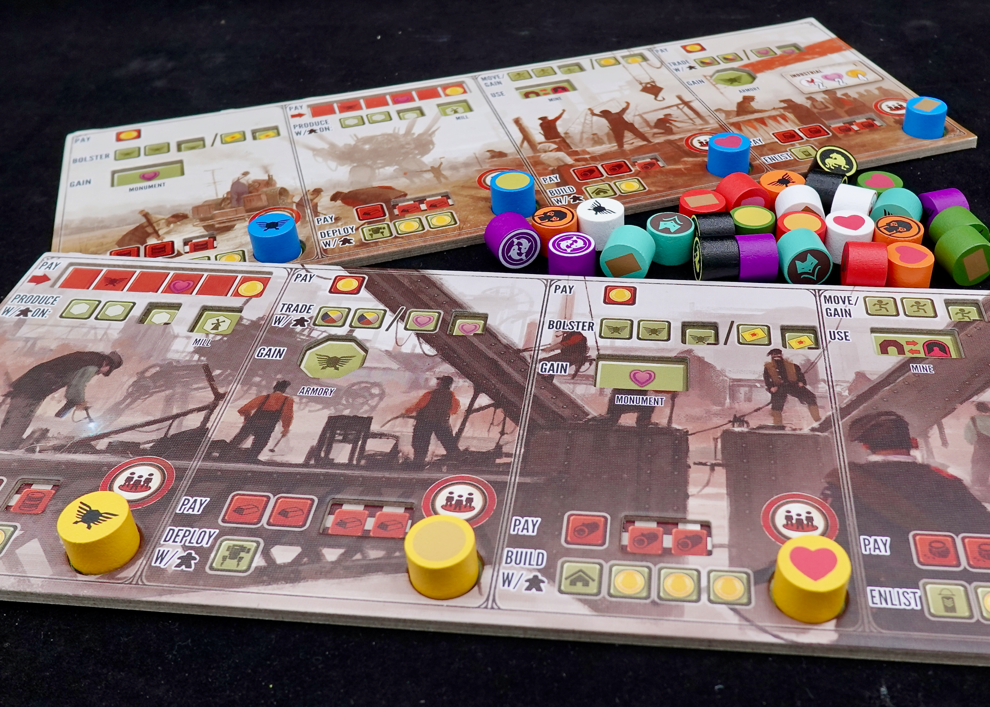 Scythe: Enlist Tokens (Meeple Source)