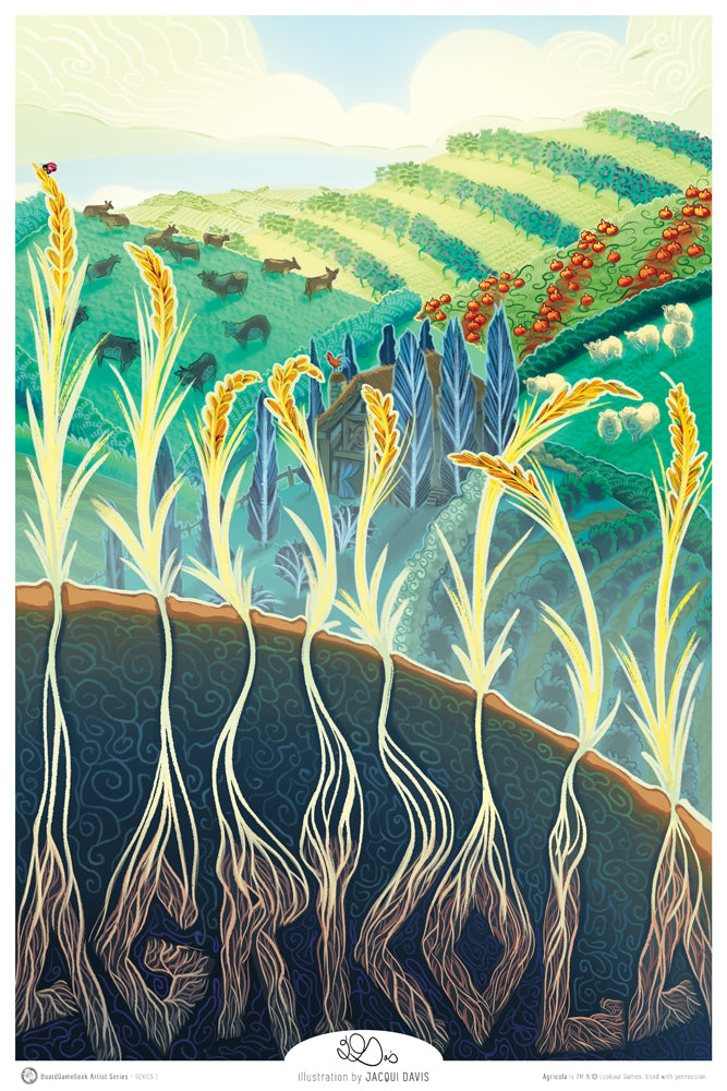 BoardGameGeek Artist Series: Series 1 - Agricola