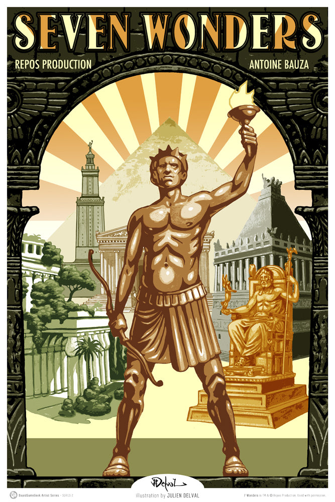 BoardGameGeek Artist Series: Series 2 - 7 Wonders