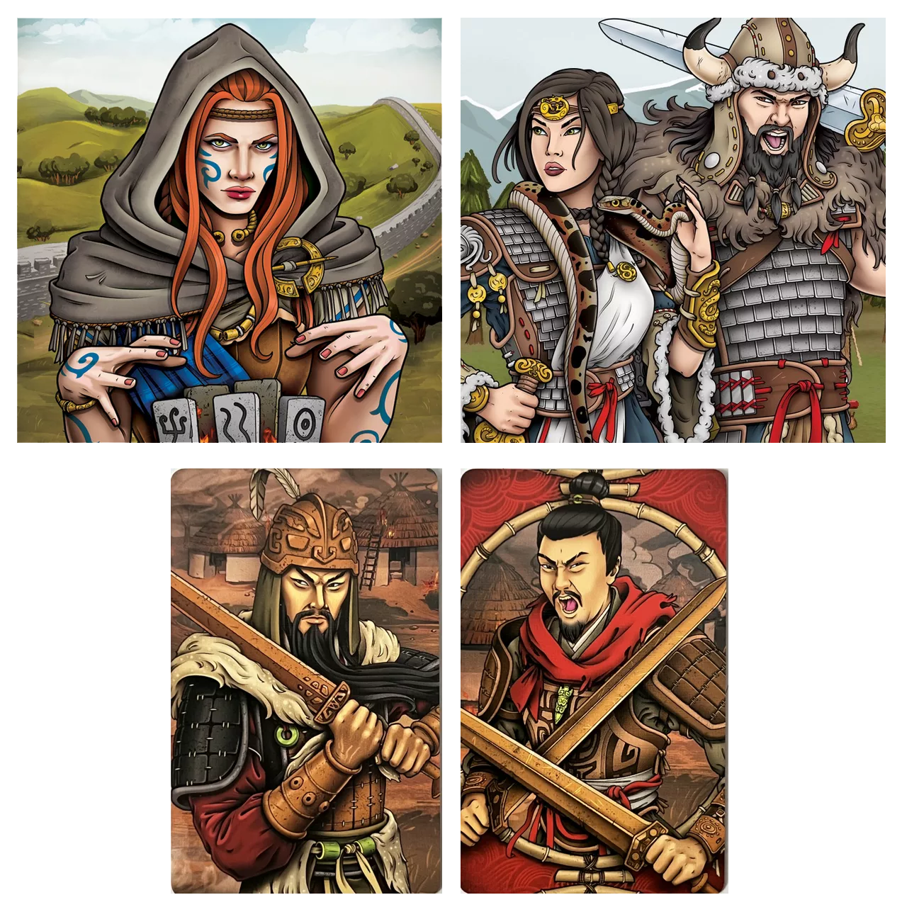 Hadrian’s Wall, Raiders of Scythia, and Legacy of Yu: Garphil Ancient Anthologies Promo Pack