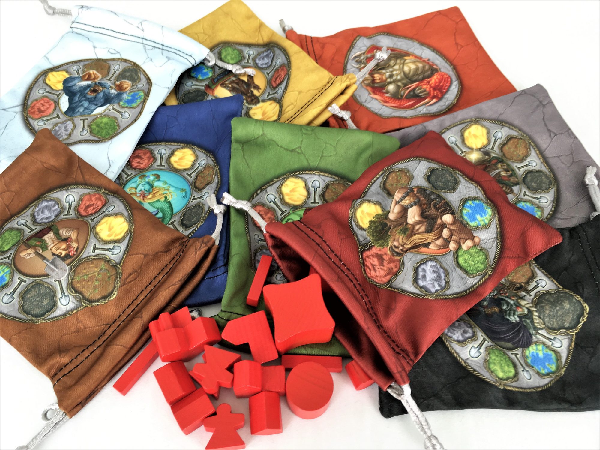 GeekUp Bag Set: Terra Mystica Player Bags