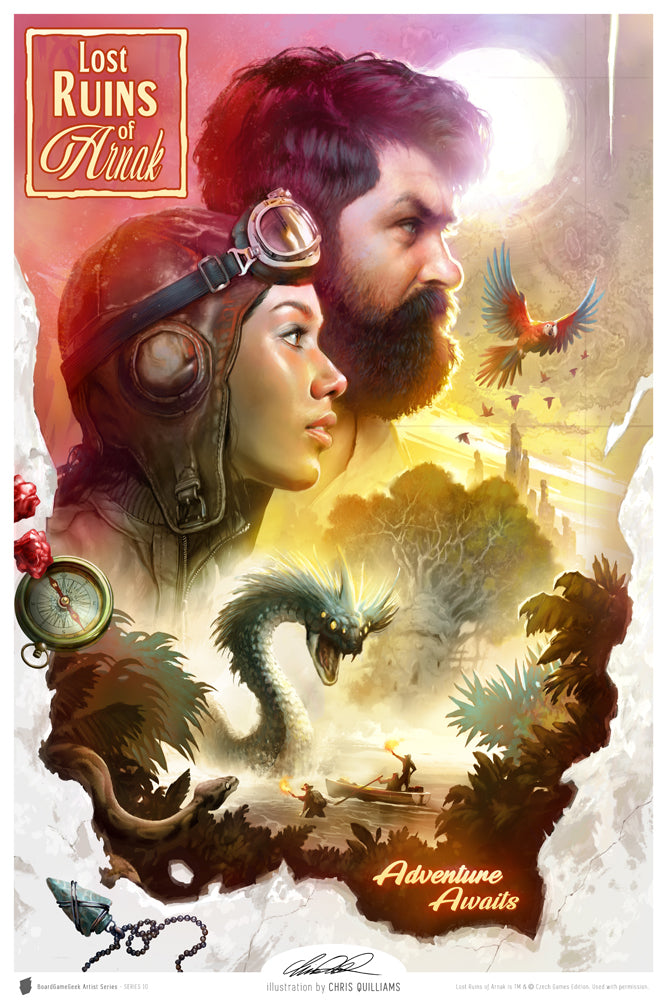 BoardGameGeek Artist Series: Series 10 - Lost Ruins of Arnak