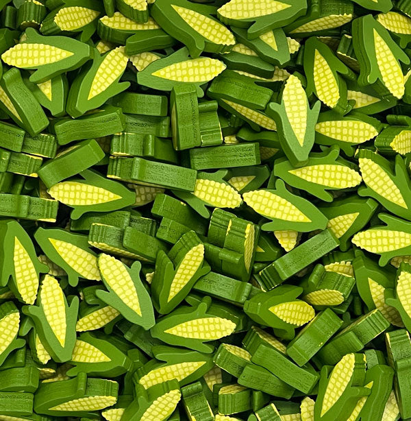 Meeple Source Wooden Resources: Corn (set of 10)