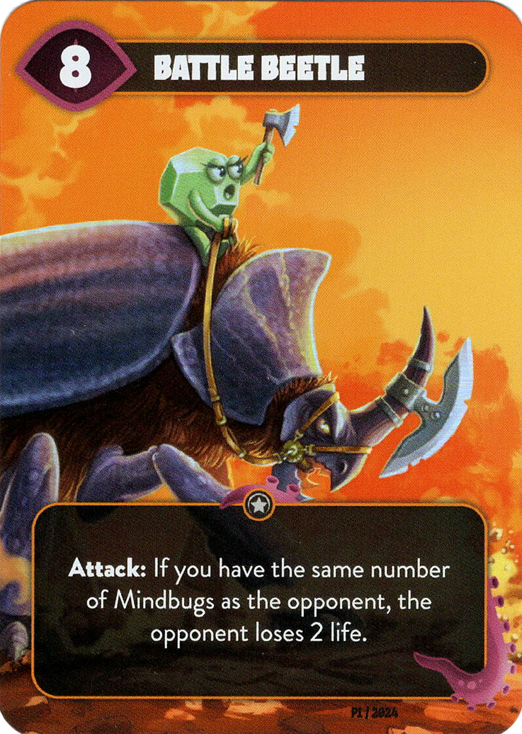Mindbug: Battle Beetle Promo Card
