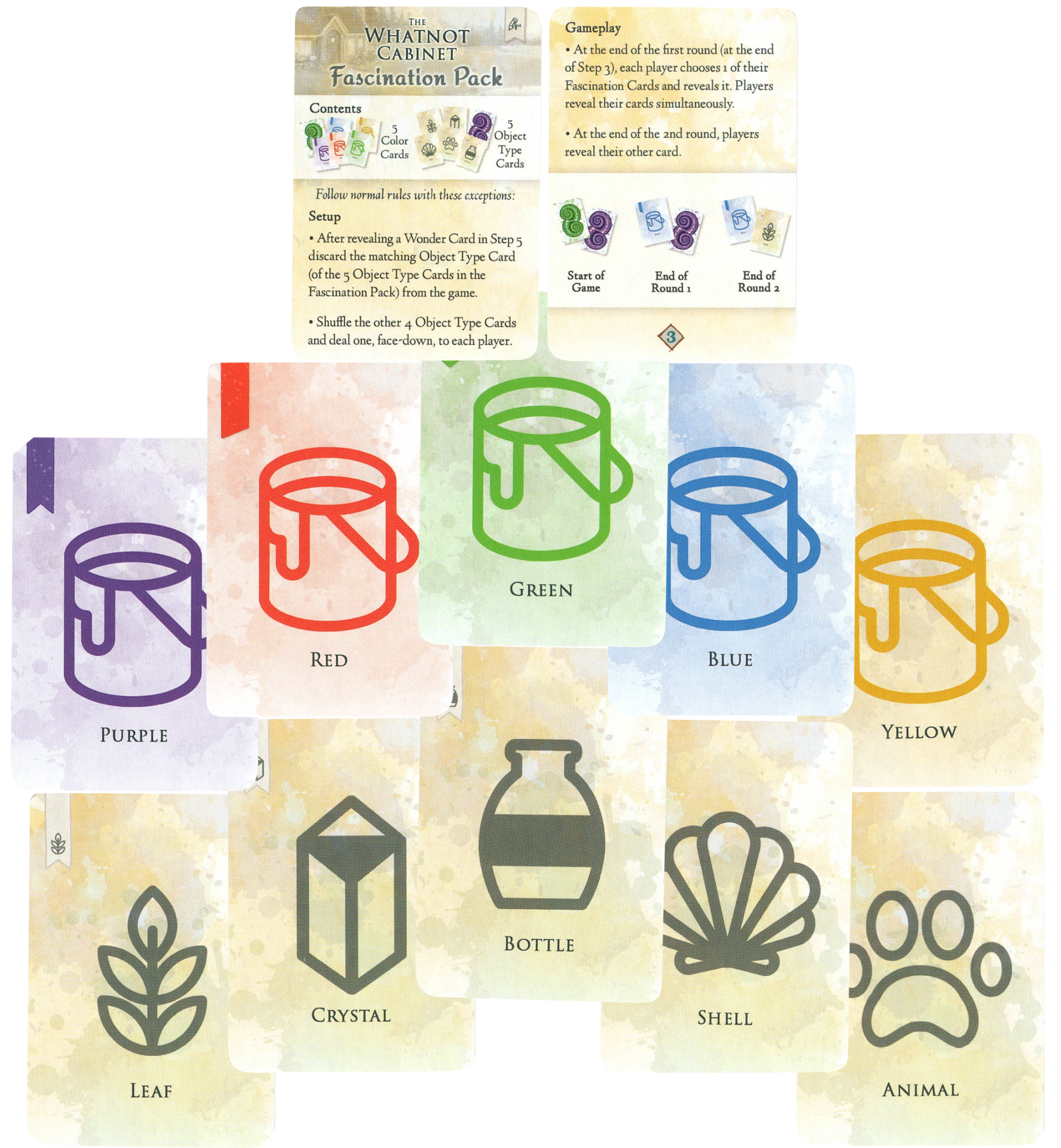 Whatnot Cabinet, The: Fascination Pack Mini-Expansion