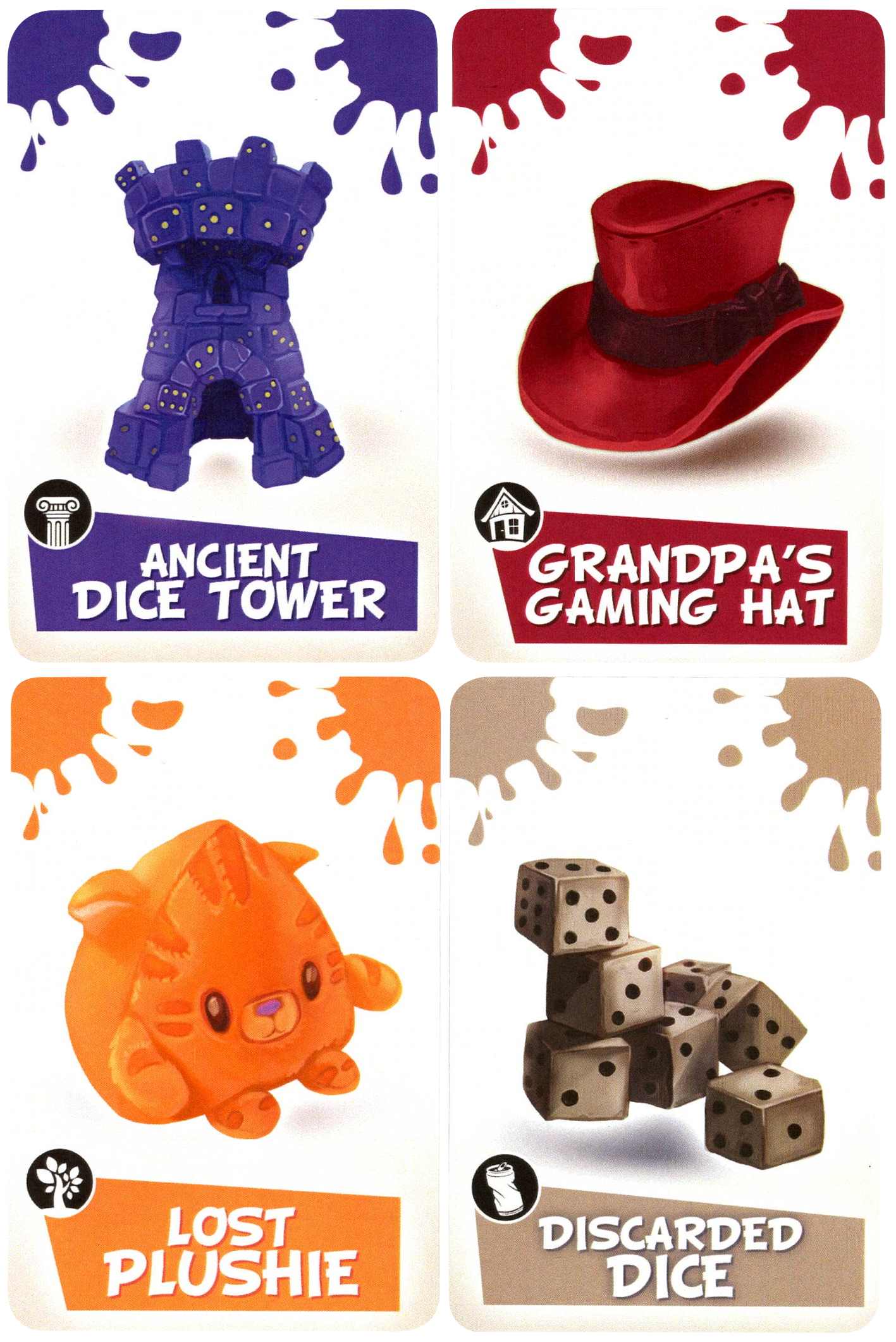 Yummy Yummy Monster Tummy: Dice Tower 2022 Item Promo Cards
